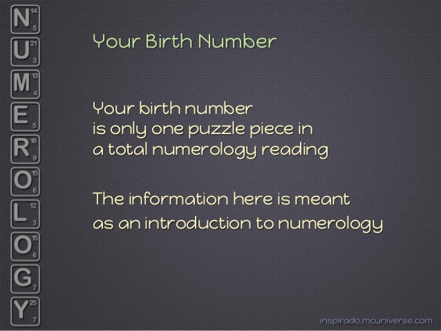 Numerology & the Universal Year 3